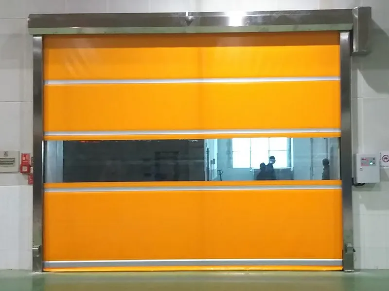 PVC快速门与传统金属门有什么区别