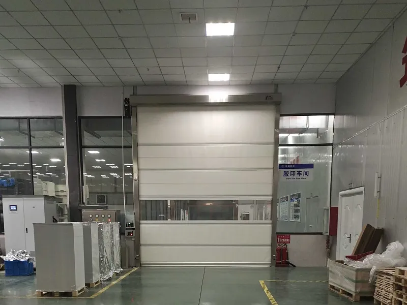 PVC快速门启闭异响原因与解决措施